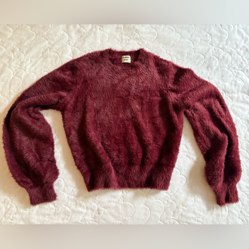 Aritzia Sunday Best cropped sweater